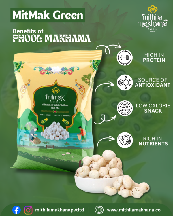 MitMak Green Makhana